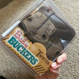 TWISTER Baby Buckers cowboy boots NEW